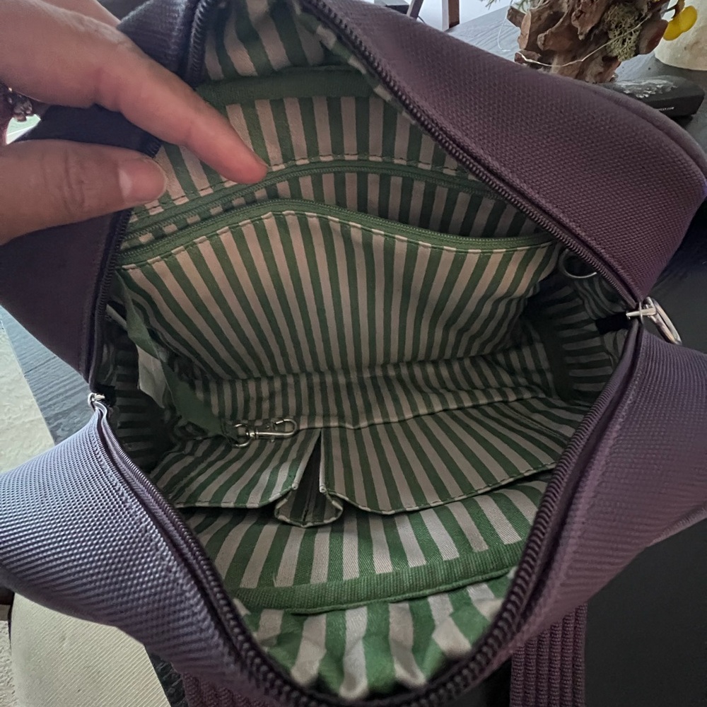 Lacoste Violet Tote Bag - Picture 3 of 4